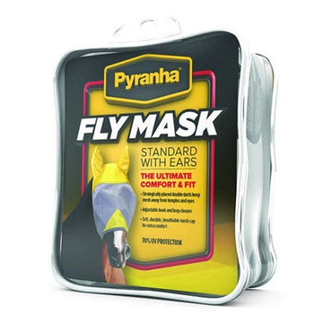 Pyranha Fly Mask w/ Ears Large