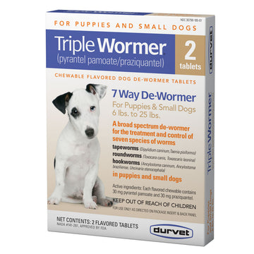Durvet Triple Wormer Small Dog.